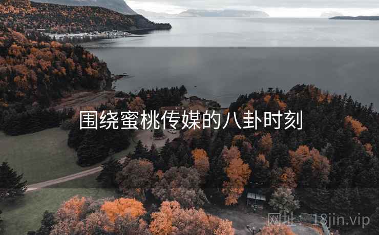 围绕蜜桃传媒的八卦时刻 围绕蜜桃传媒的八卦时刻